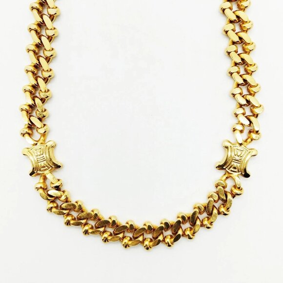 Celine Necklace Gold 297-050725 - Picture 1 of 9